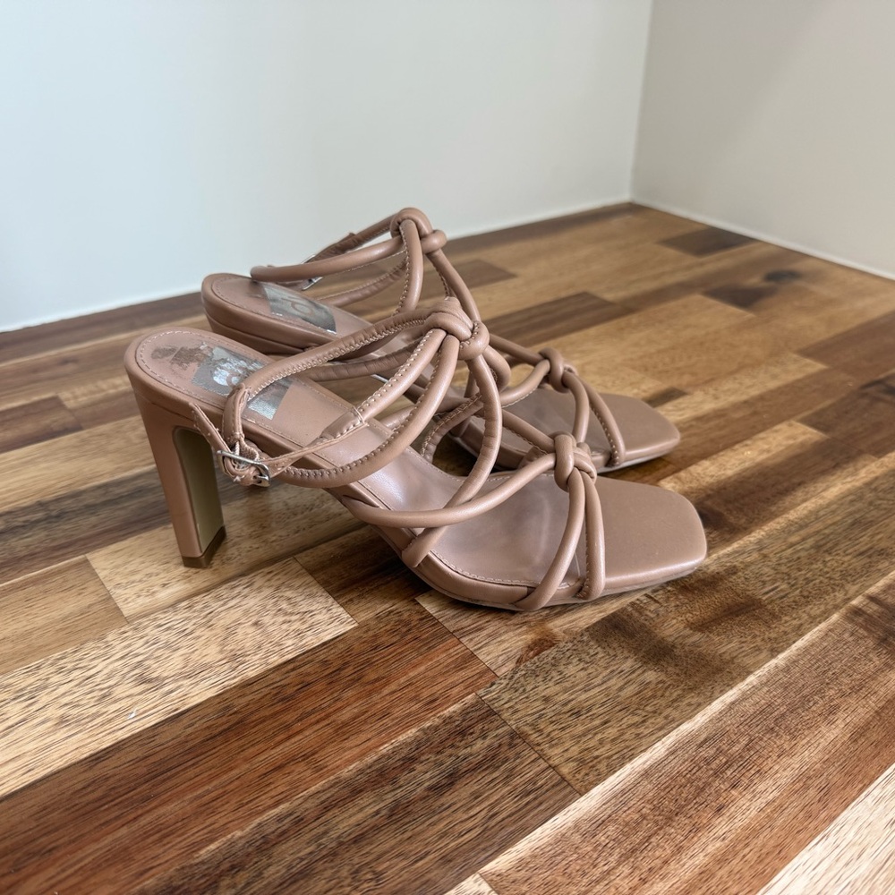 DV by Dolce Vita Tan Strappy Heels